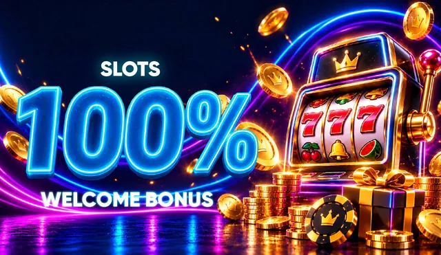 100% Slots Welcome Bonus